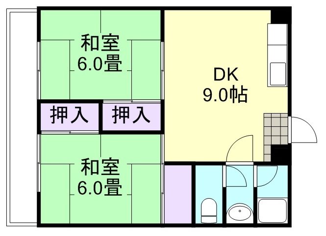 5階の間取り図