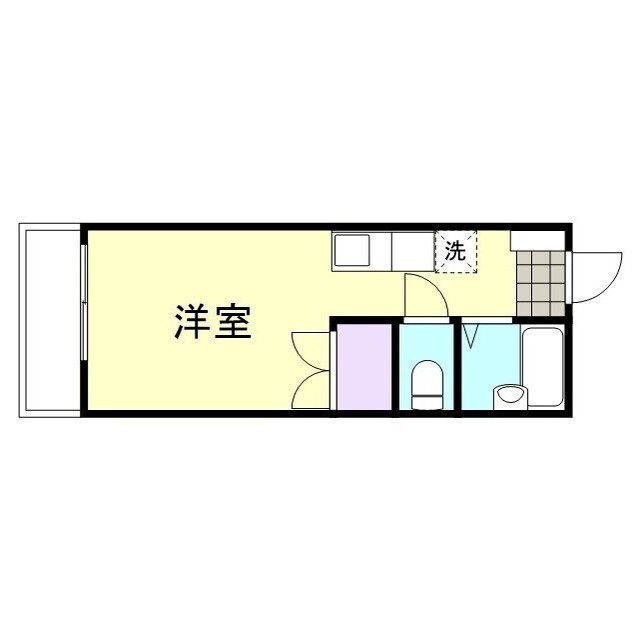 2階の間取り図