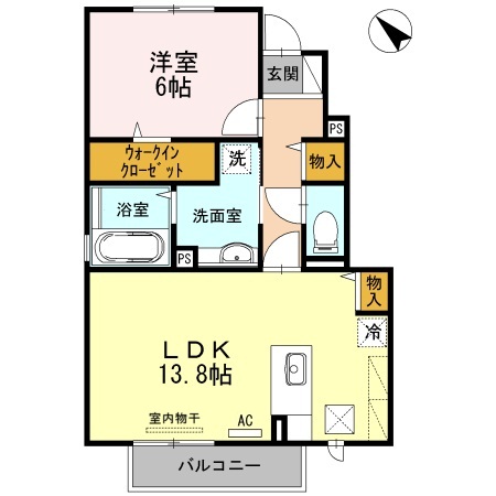 1階の間取り図