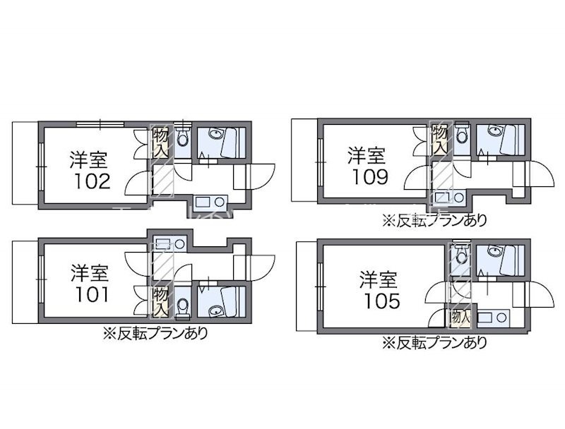 2階の間取り図