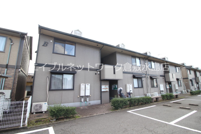倉敷市中畝4丁目の賃貸アパートの外観 倉敷市中畝4丁目の賃貸アパートの外観