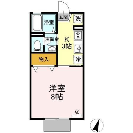 1階の間取り図