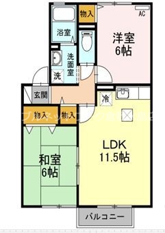 1階の間取り図