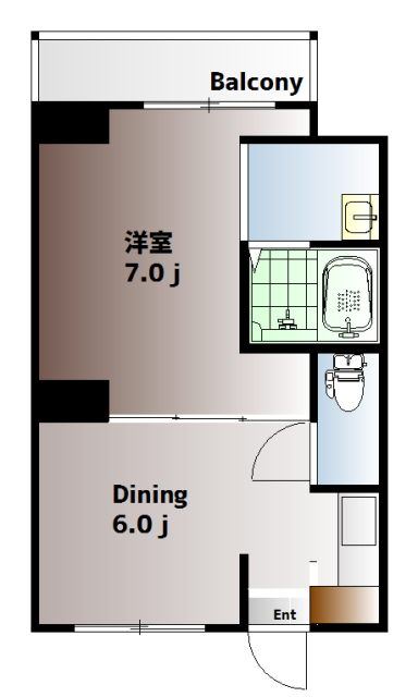 3階の間取り図