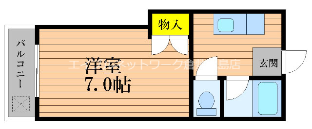 1階の間取り図