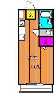 3階の間取り図