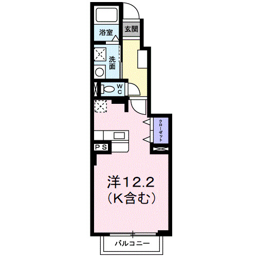 1階の間取り図