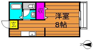 1階の間取り図