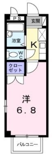 2階の間取り図