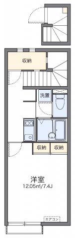 2階の間取り図
