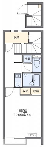 2階の間取り図