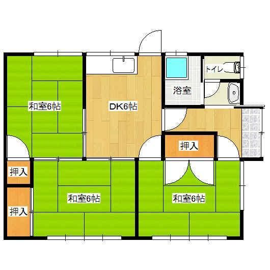 -階の間取り図