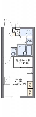 2階の間取り図