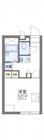 2階の間取り図