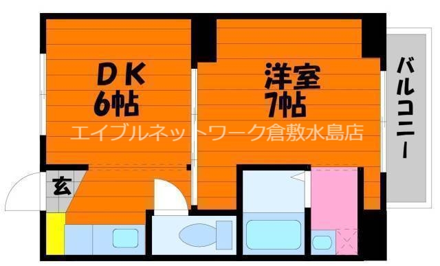 3階の間取り図