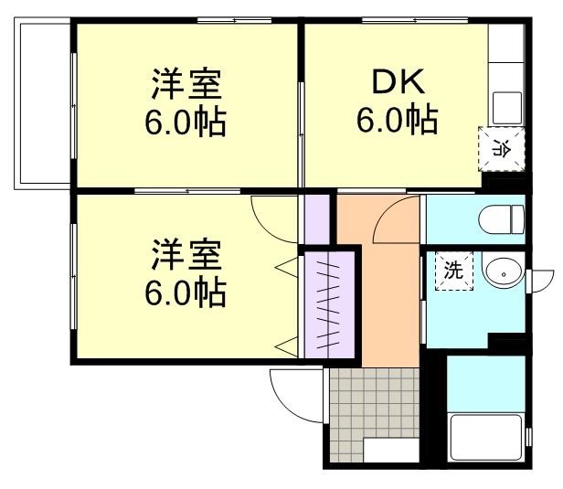 1階の間取り図