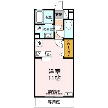 1階の間取り図