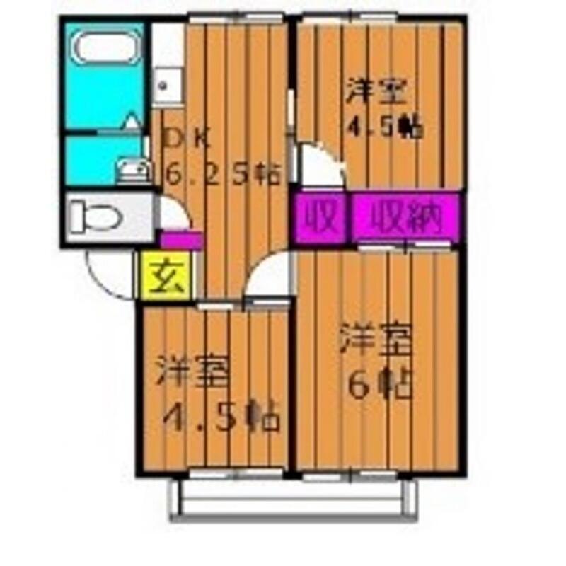1階の間取り図