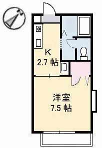 1階の間取り図