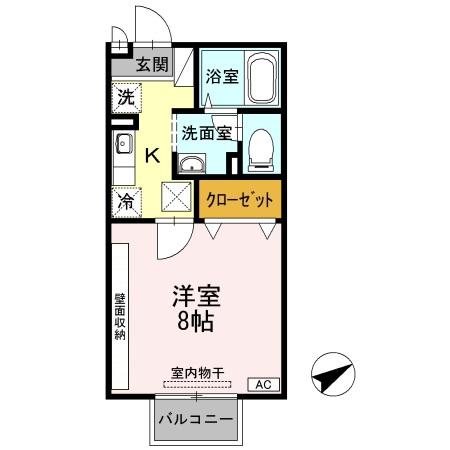 1階の間取り図