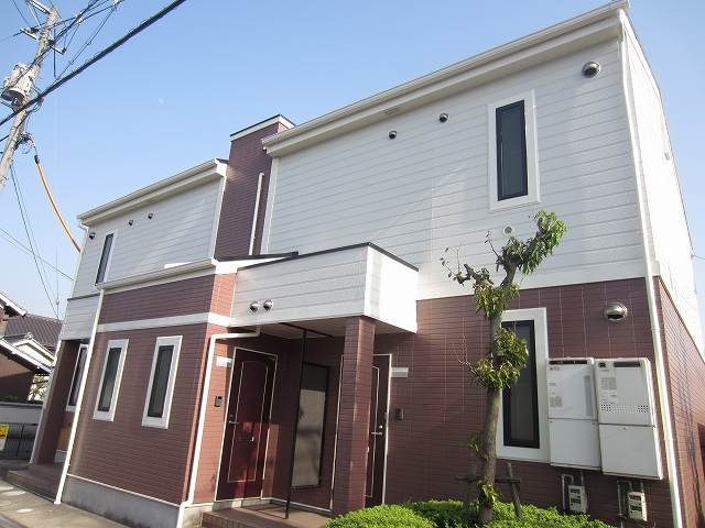 倉敷市中畝8丁目の賃貸アパートの外観 倉敷市中畝8丁目の賃貸アパートの外観