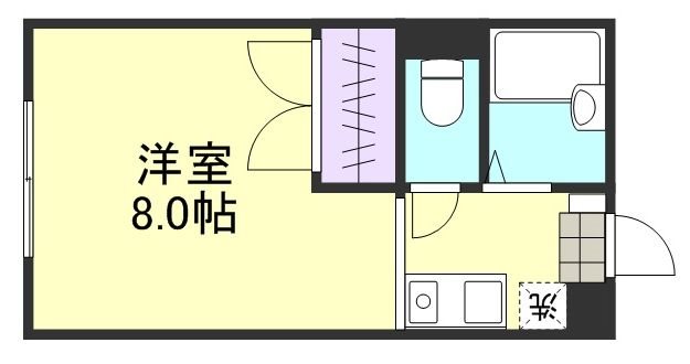 1階の間取り図