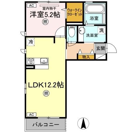 3階の間取り図