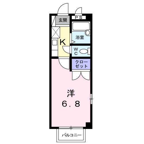 1階の間取り図