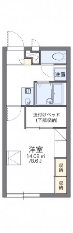 2階の間取り図