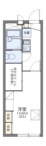 1階の間取り図