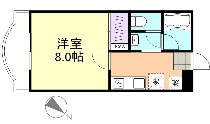 3階の間取り図