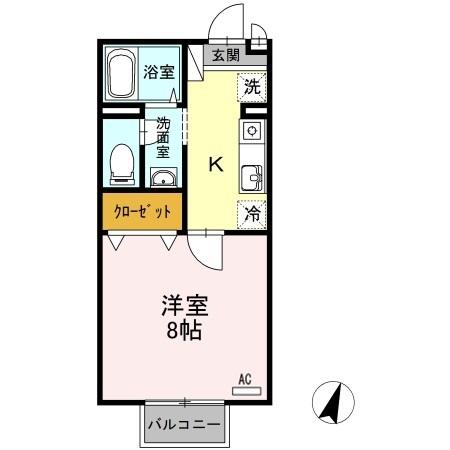 1階の間取り図