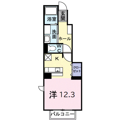 1階の間取り図