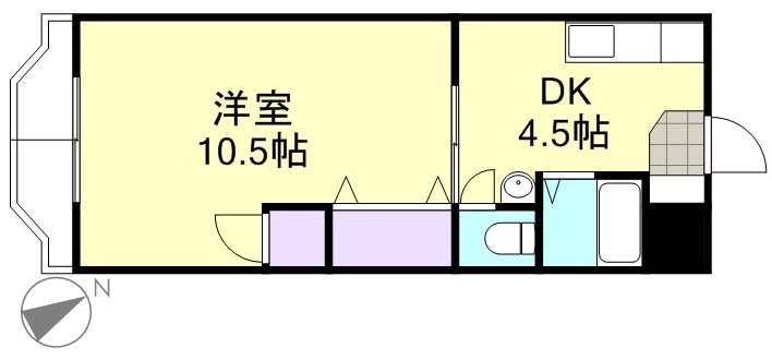 2階の間取り図