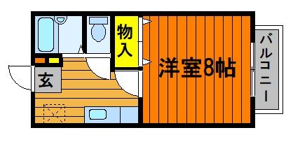 1階の間取り図