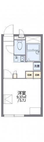 2階の間取り図