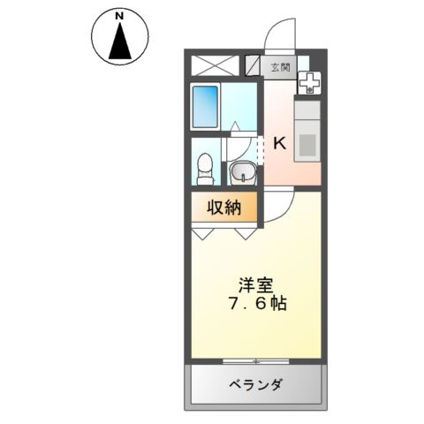 1階の間取り図