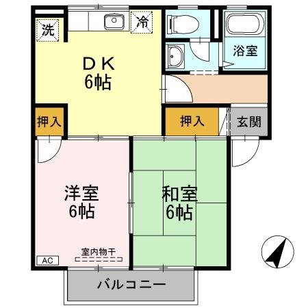 1階の間取り図