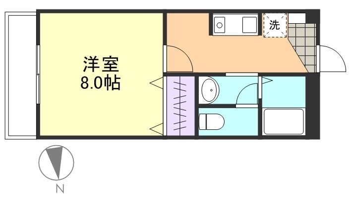 3階の間取り図
