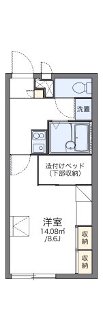 2階の間取り図
