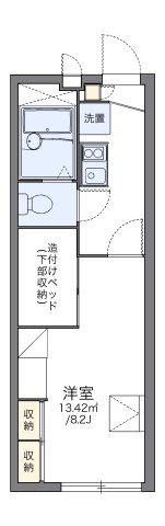 1階の間取り図