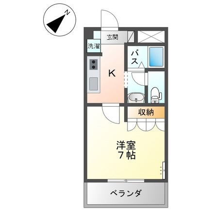 1階の間取り図