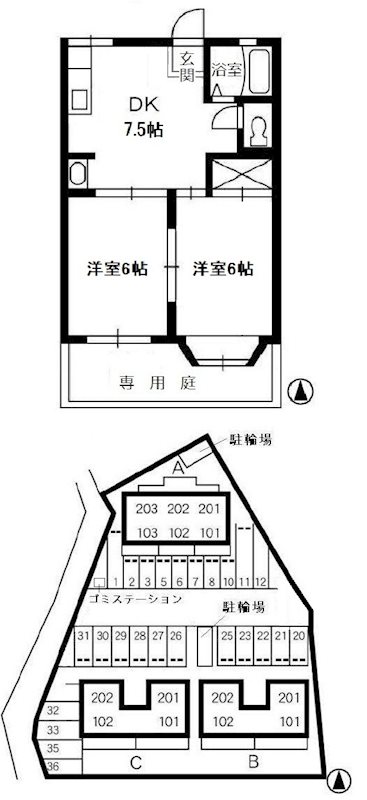 間取図