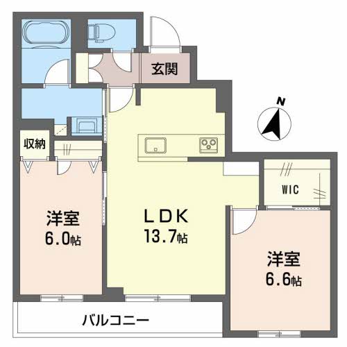 3階の間取り図