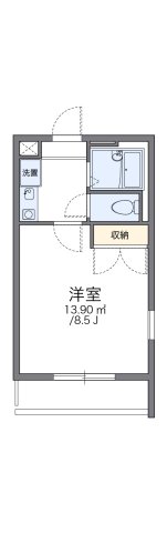 2階の間取り図