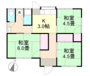 -階の間取り図