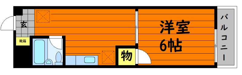 2階の間取り図