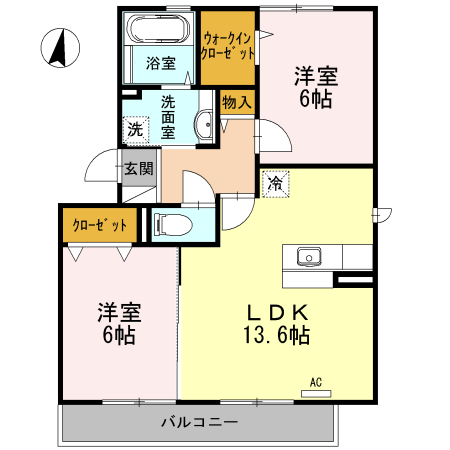 3階の間取り図