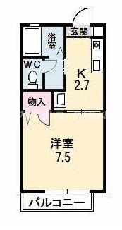 1階の間取り図