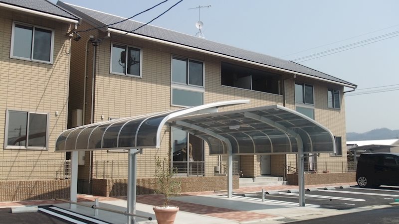 倉敷市東塚２丁目の賃貸アパート